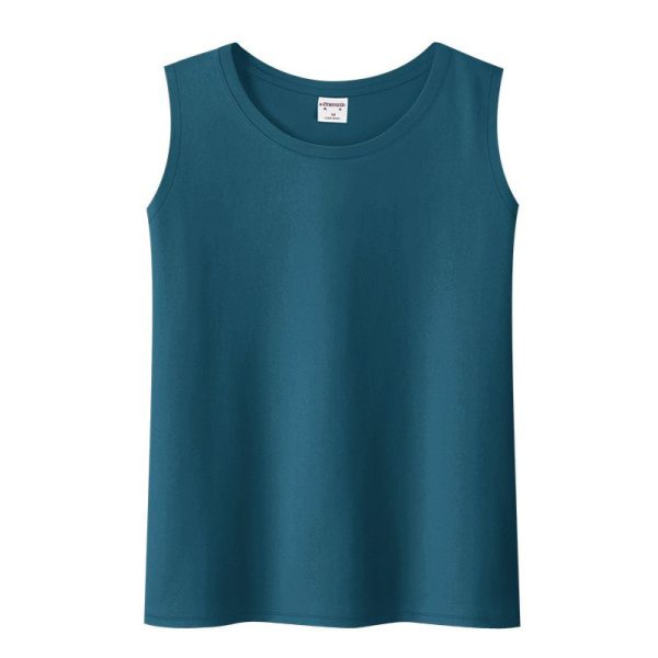 Áo Ba Lỗ Nữ Cotton Mùa Hè 2025 – Rộng Rãi, Thoáng Mát, Thanh Lịch - Hình ảnh 14