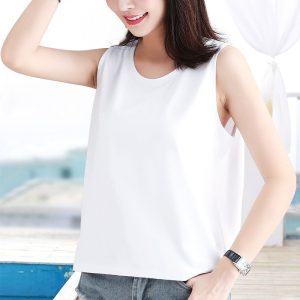 Áo Ba Lỗ Nữ Cotton Mùa Hè 2025 – Rộng Rãi, Thoáng Mát, Thanh Lịch