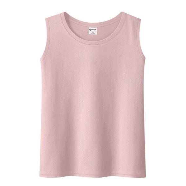 Áo Ba Lỗ Nữ Cotton Mùa Hè 2025 – Rộng Rãi, Thoáng Mát, Thanh Lịch - Hình ảnh 9