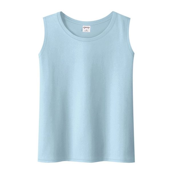 Áo Ba Lỗ Nữ Cotton Mùa Hè 2025 – Rộng Rãi, Thoáng Mát, Thanh Lịch - Hình ảnh 16