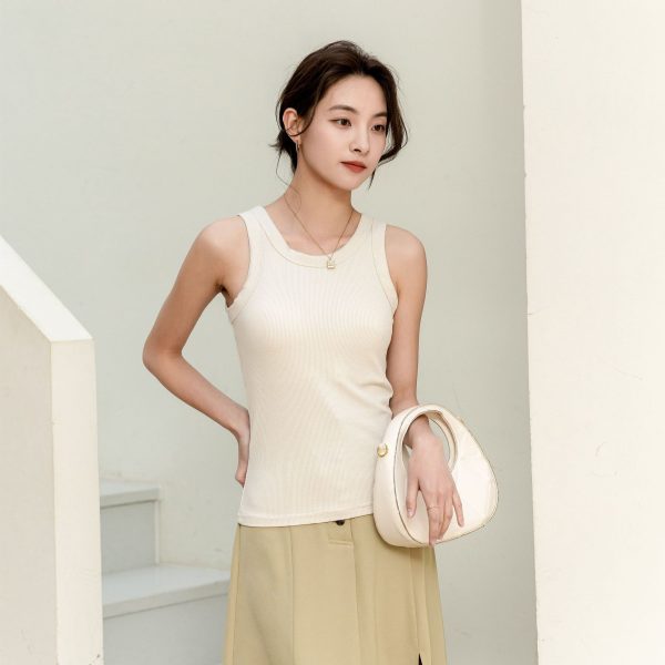 Áo Yếm Thể Thao Nữ Cotton Co Giãn Có Đệm Ngực – Năng Động, Tự Tin - Hình ảnh 7