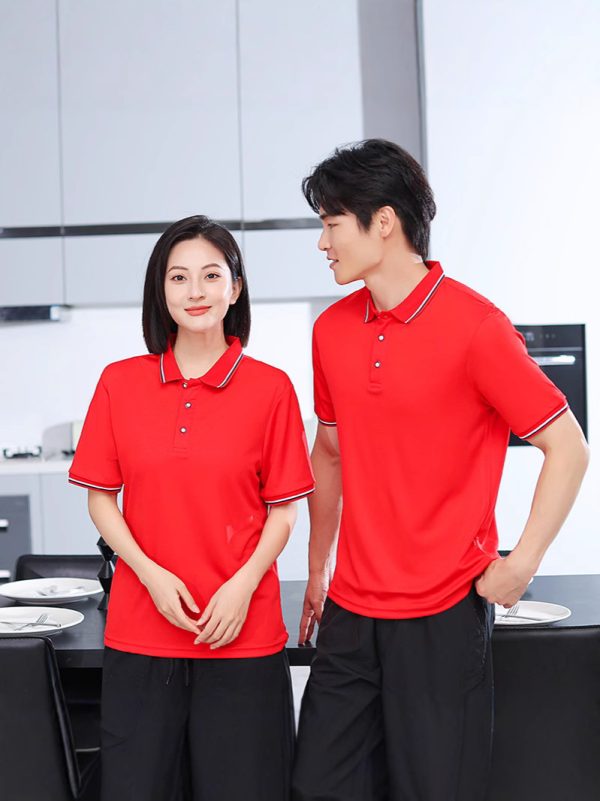 Áo polo cotton piqué thoáng khí, form vừa vặn