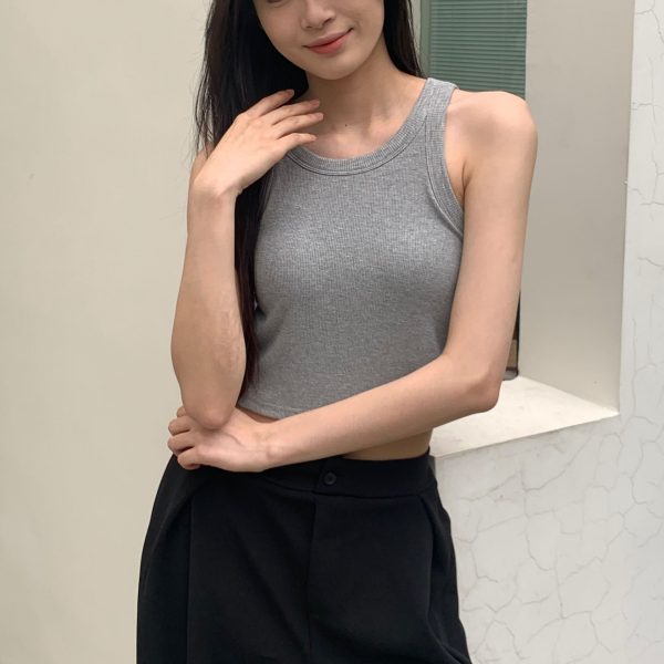 Áo Yếm Thể Thao Nữ Cotton Co Giãn Có Đệm Ngực – Năng Động, Tự Tin - Hình ảnh 5