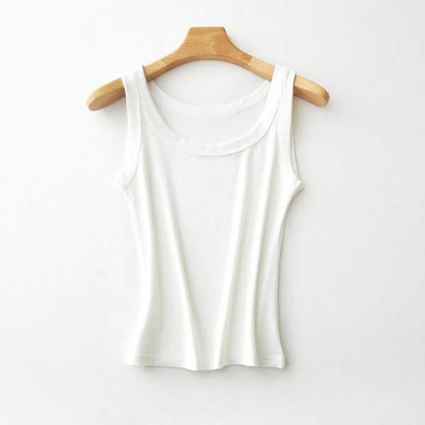 Áo Yếm Thể Thao Nữ Cotton Co Giãn Có Đệm Ngực – Năng Động, Tự Tin - Hình ảnh 3