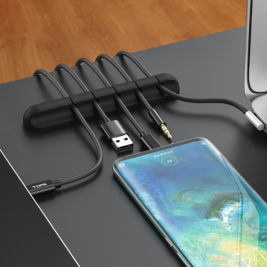 Bộ Ổ cắm Dây Cáp Silicone USB – Gọn Gàng Bàn Làm Việc, Tiện Lợi Mọi Lúc!