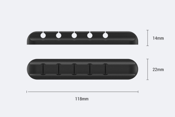 Bộ Ổ cắm Dây Cáp Silicone USB – Gọn Gàng Bàn Làm Việc, Tiện Lợi Mọi Lúc! - Hình ảnh 4