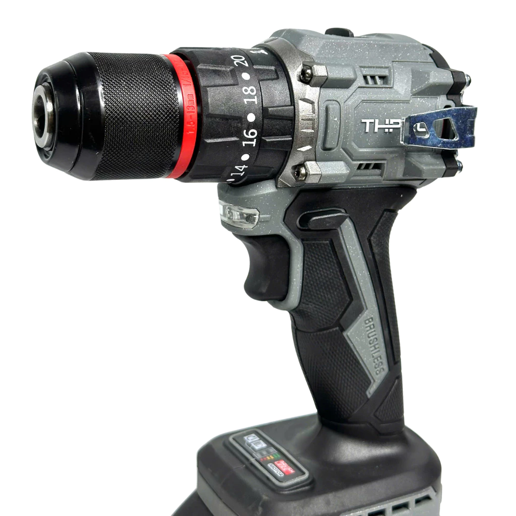 Máy khoan pin THPRO TH7713AK 3 chức năng không chổi than 1