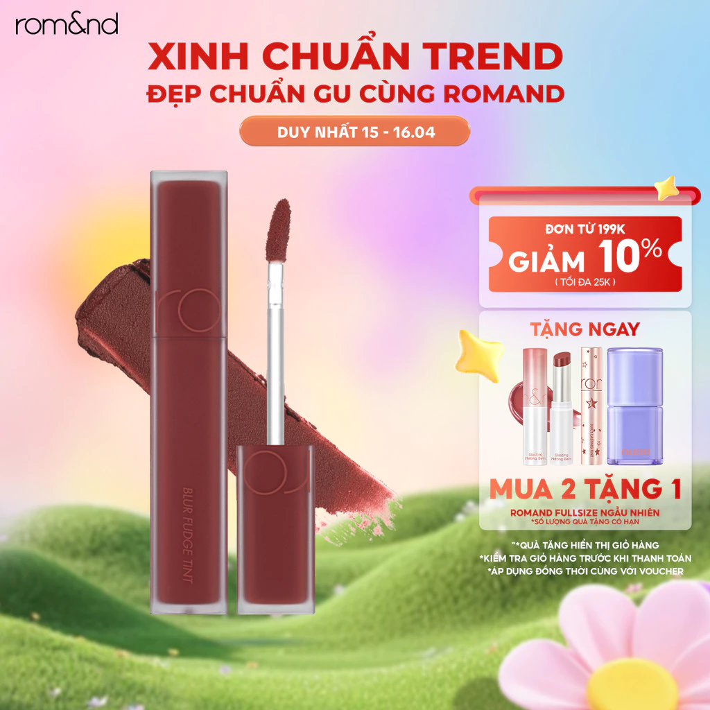 Son kem lì Romand Blur Fudge Tint 5g 1