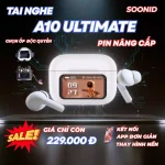 Tai nghe Bluetooth A10 Ultimate ANC ENC kết nối app 1