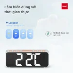 Đồng hồ để bàn LED UKIO màn hình LCD báo thức 2