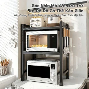 Kệ lò vi sóng SIV 2/3 tầng điều chỉnh 2