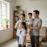 Nhiệt kế hồng ngoại dùng đo nhiệt độ cho nhiều người trong gia đình