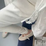 Giày búp bê nữ Erosska EL065 lưới quai ngang 3