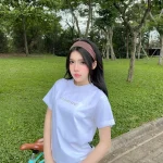 Áo phông baby tee ECOCHIC B120 thun cotton 4