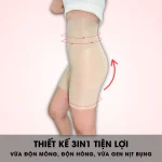 Quần độn mông hông Callalady gen bụng 3 trong 1 4
