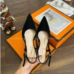 Giày cao gót hở gót quai trống 5cm AH20 4