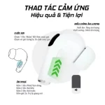 Tai nghe Bluetooth A10 Ultimate ANC ENC kết nối app 4
