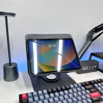 Giá đỡ laptop tablet kim loại xoay 360 độ 5