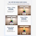 Đèn học để bàn LED RGB Taiyoken 10000mAh có đồng hồ 5