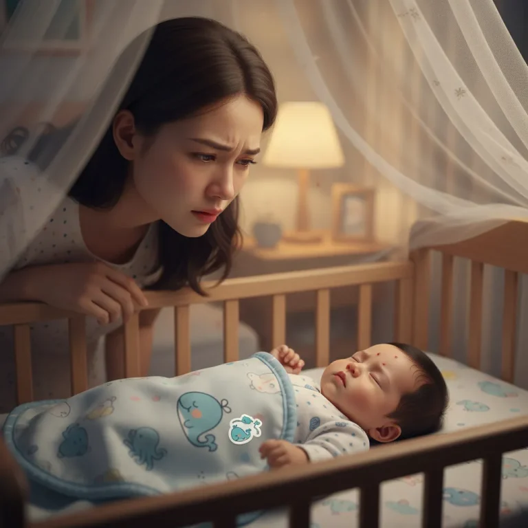 em bé ngủ yên trong phòng sạch nhưng vẫn có muỗi xung quanh 1