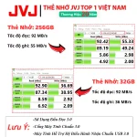 Thẻ nhớ microSD JVJ Pro U3 Class 10 32GB/64GB/128GB/256GB 7