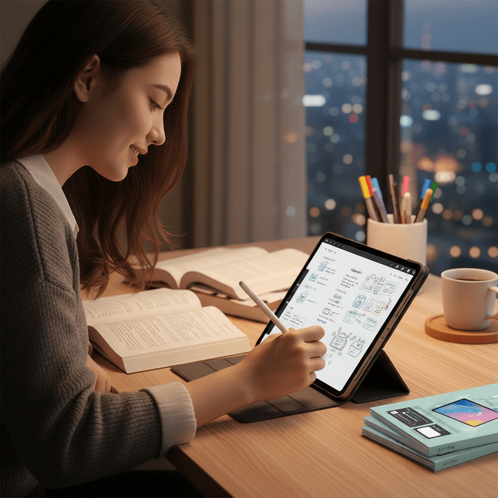viết ipad giống cảm giác giấy với miếng dán paperlike