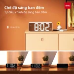 Đồng hồ để bàn LED UKIO màn hình LCD báo thức 6