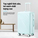 Vali du lịch khóa kéo PC ABS size 20/24/28 inch 6