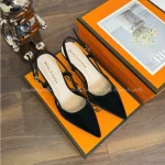 Giày cao gót hở gót quai trống 5cm AH20 6
