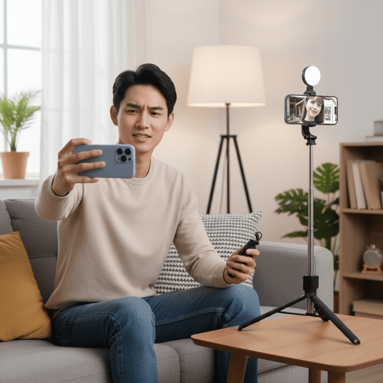 lý do tại sao tự chụp ảnh bằng điện thoại góc xấu và cách cải thiện