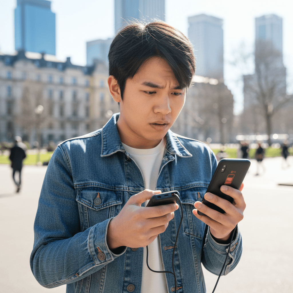 lý do tại sao điện thoại tụt pin nhanh khi ra ngoài và cách xử lý