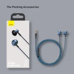 Tai nghe có dây Baseus H19 jack 3.5mm 7