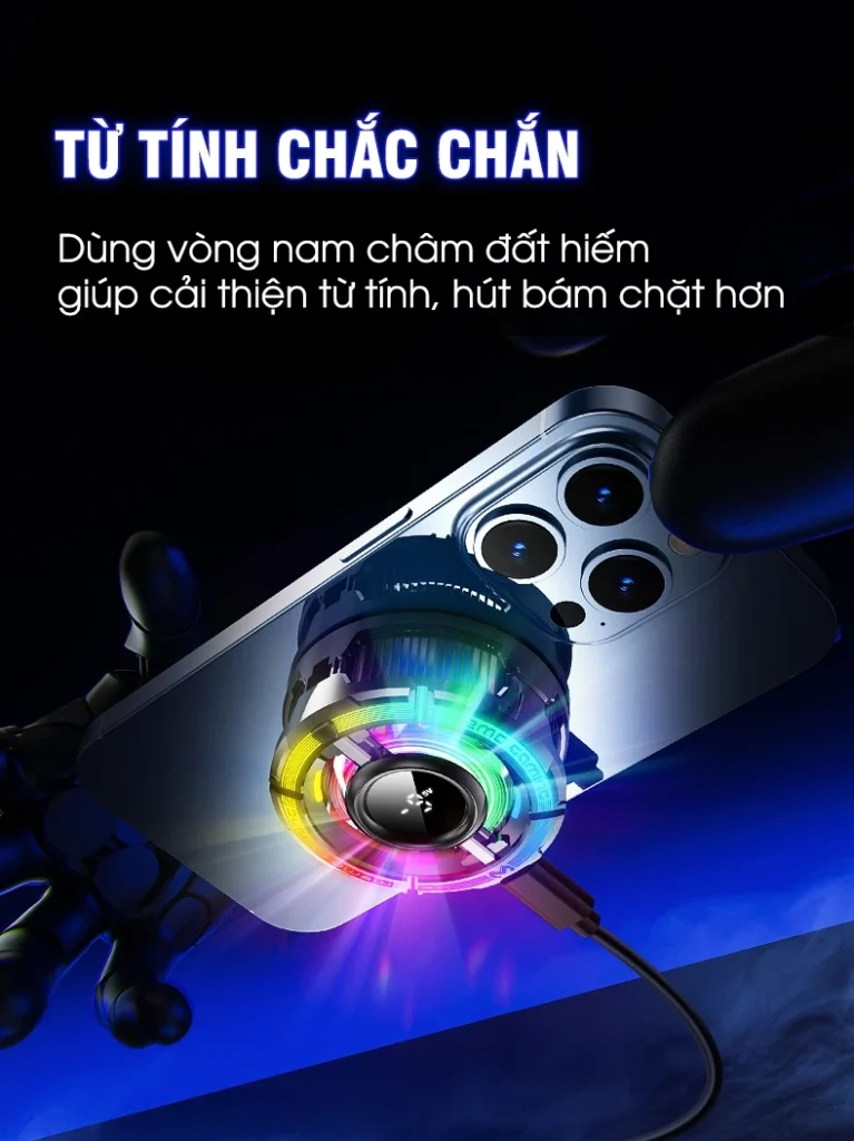 Quạt tản nhiệt điện thoại MEMO CX15 7