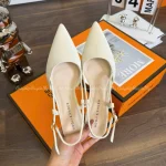 Giày cao gót hở gót quai trống 5cm AH20 7