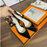 Giày cao gót hở gót quai trống 5cm AH20 8
