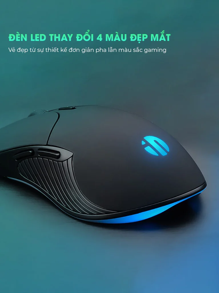Chuột máy tính gaming có dây Sidotech Inphic PB1 DPI 4800 8