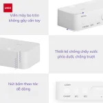 Đồng hồ để bàn LED UKIO màn hình LCD báo thức 8