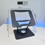Giá đỡ laptop tablet kim loại xoay 360 độ 9