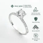 Nhẫn bạc nữ Phúc Minh Jewelry đính đá PMJS0324N 1