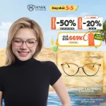 Kính mắt mèo HMK Eyewear nhựa phối kim loại MM30327 / ECMM5016 / MM32018 1