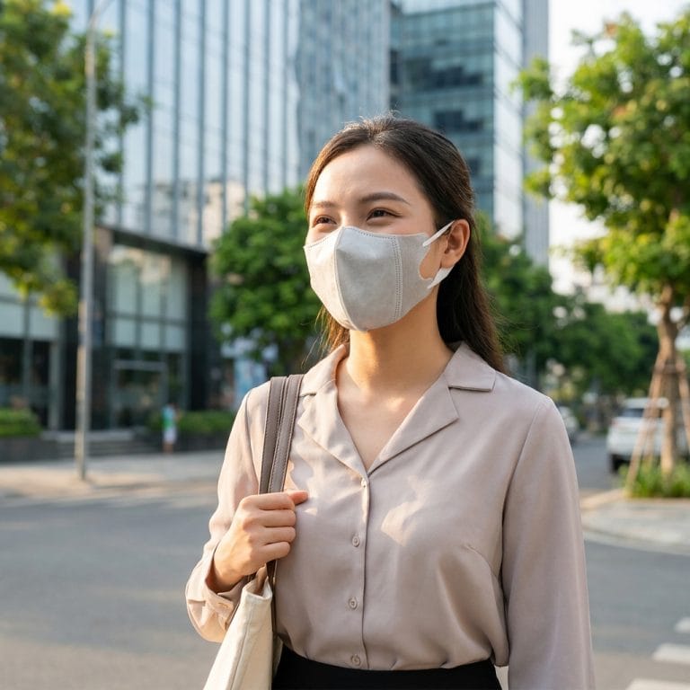 Khẩu trang 5D thoáng khí giúp đeo lâu không bí và dễ chịu hơn