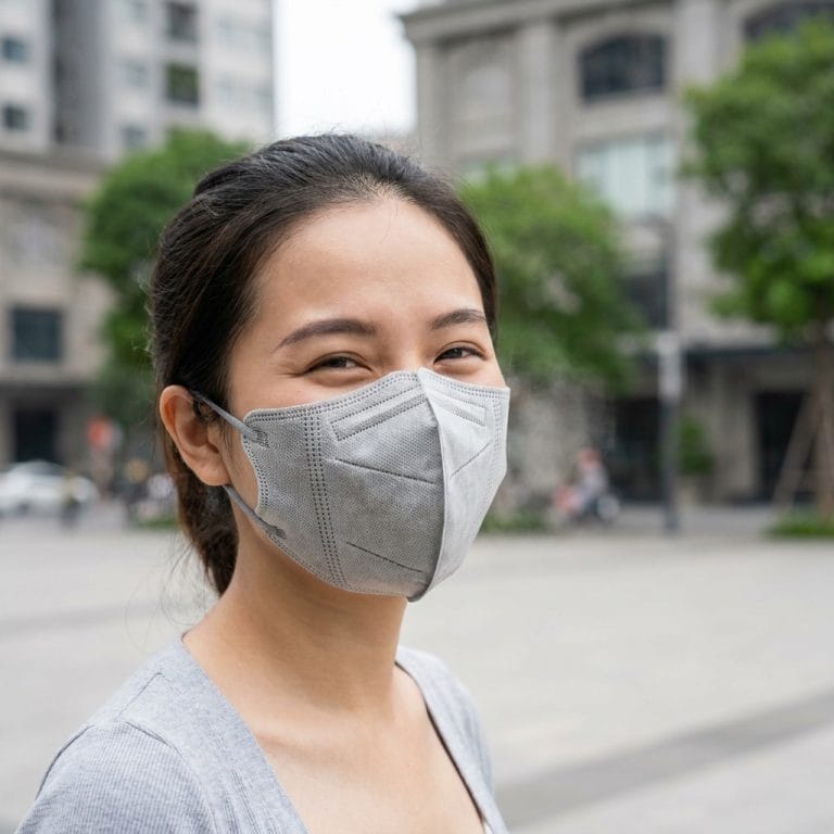 Khẩu trang 5D thoáng khí giúp cảm giác hít thở dễ chịu hơn