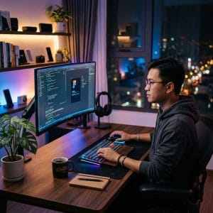 Combo bàn phím chuột không dây giá 500K cho góc làm việc hiện đại