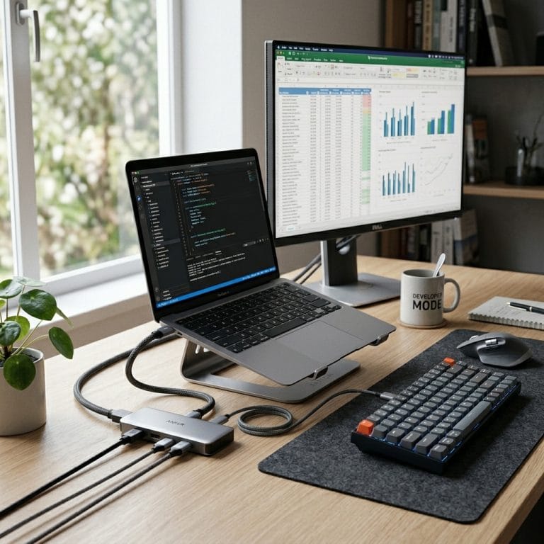 Hub UGREEN USB-C PD 100W kết nối nhiều thiết bị cho laptop