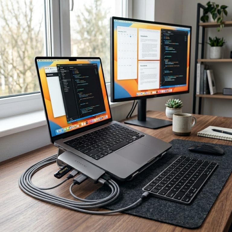 Hub USB-C vừa sạc laptop vừa kết nối nhiều thiết bị ngoại vi