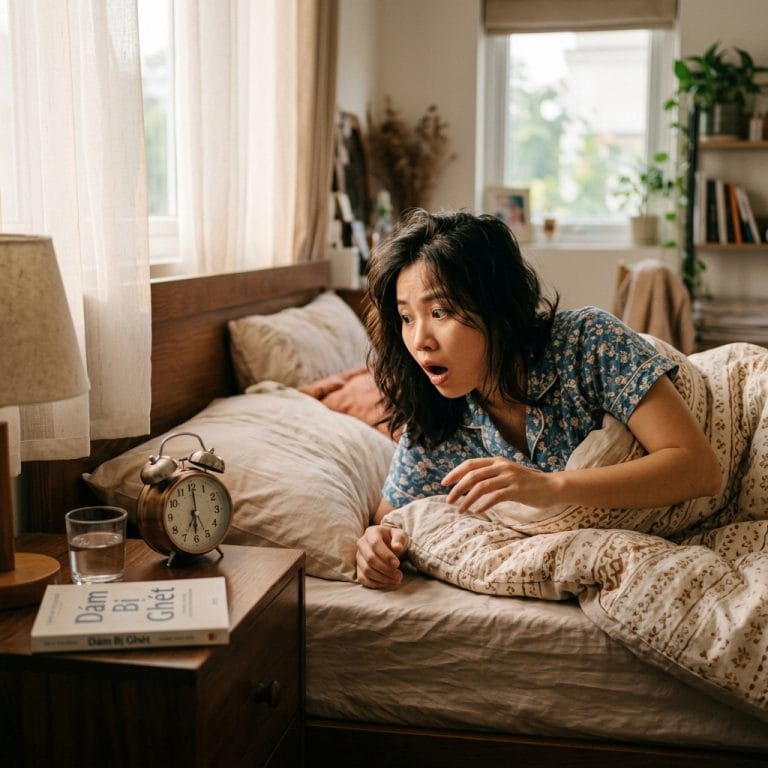 tại sao hay ngủ quên dù đã đặt báo thức vào buổi sáng