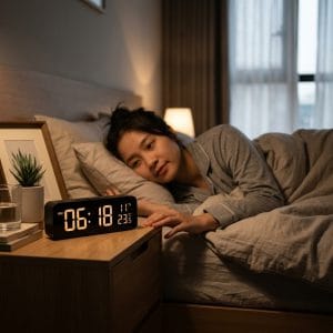 Đồng hồ báo thức để bàn giúp quản lý thời gian hiệu quả mỗi ngày