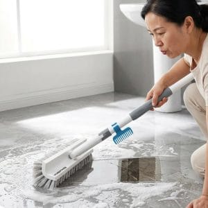 tại sao chà sàn nhà tắm mãi không sạch và cách xử lý