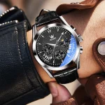 Đồng Hồ Nam OLEVS Phối Outfit Công Sở Lịch Lãm