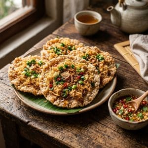 Cơm cháy giòn rụm topping đậm vị dành cho người thích ăn mặn